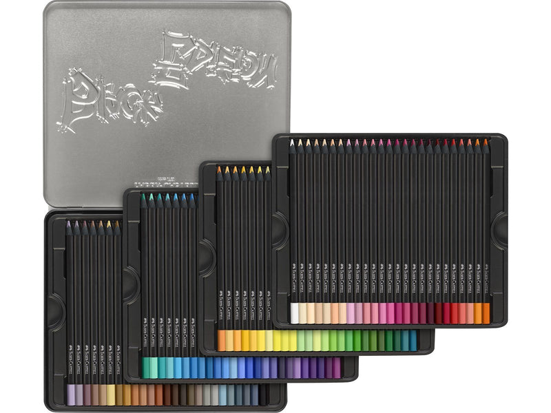 Faber Castell Colour Pencils Black Edition tin (100 pcs)