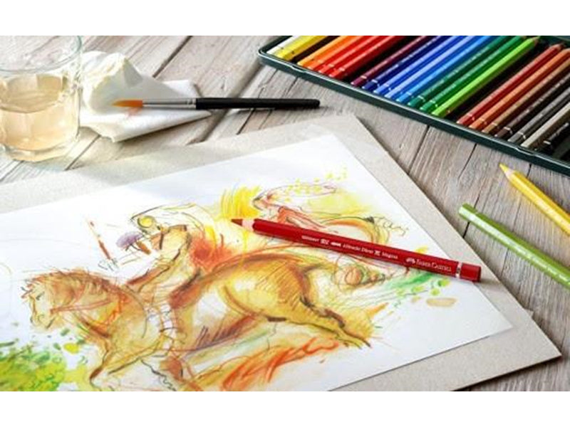 Faber Castell - Albrecht Dürer Watercolor colored pencils - Metal box with 36 pcs