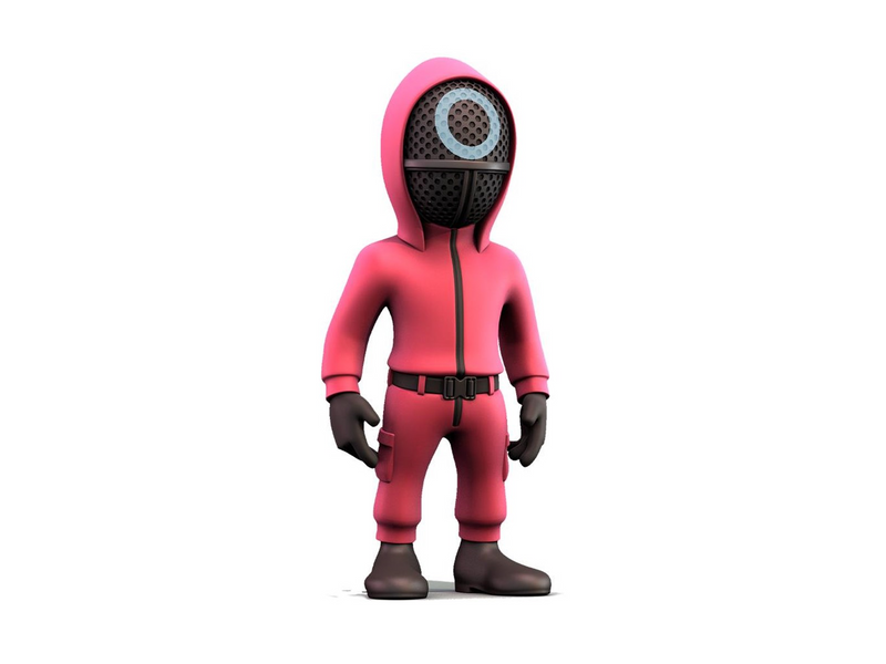 MINIX SQUID GAME: Masked Circle Guard