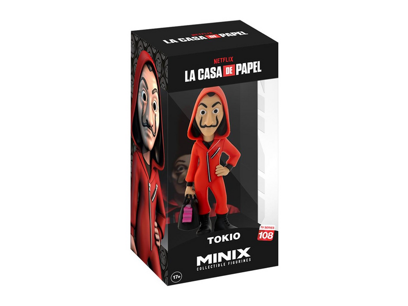 MINIX MONEY HEIST: Tokyo w/ Mask Figure 12 cm