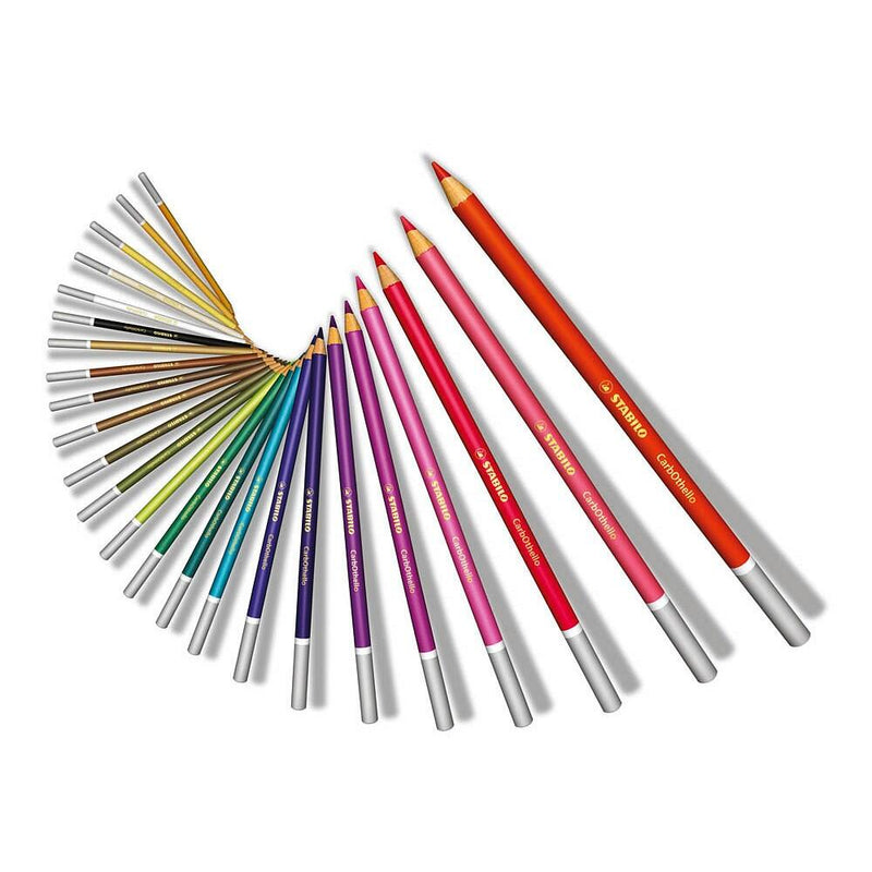STABILO CarbOthello Kreidestifte farbsortiert 24 St. - 1 Pack = 24 St.