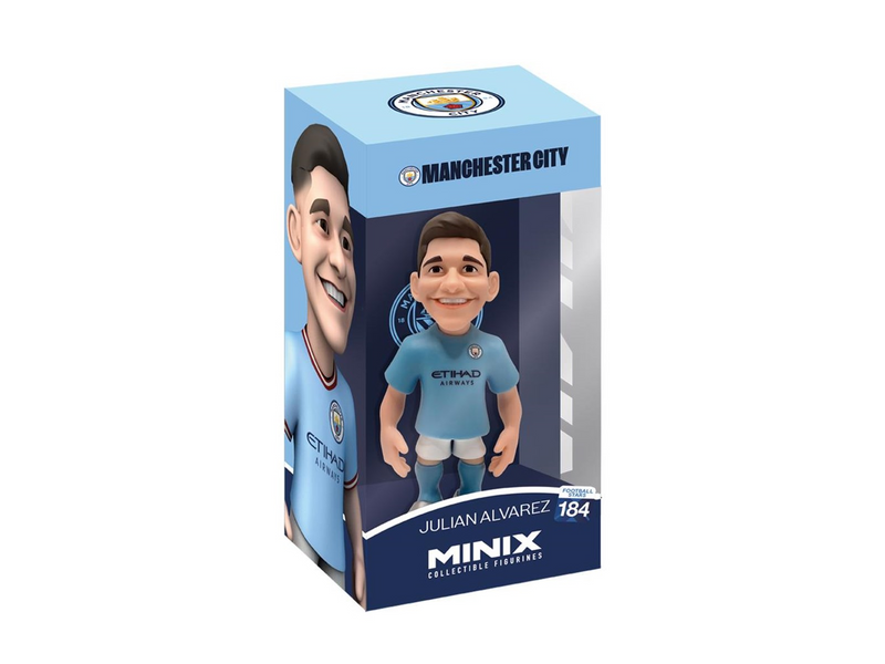 MINIX MAN. CITY: Julian Alvarez Figure 12 cm