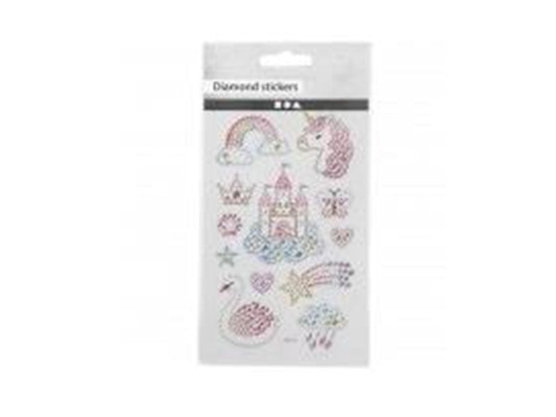 Creativ Company Diamond Stickers Unicorn 1 Sheet