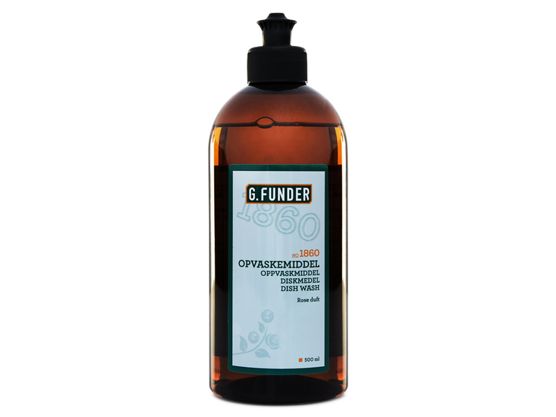 G.Funder Dishwashing detergent with rose scent 500 ml