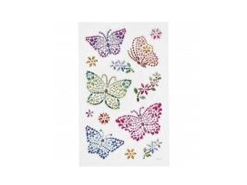 Creativ Company Diamond Stickers Butterfly 1 Sheet