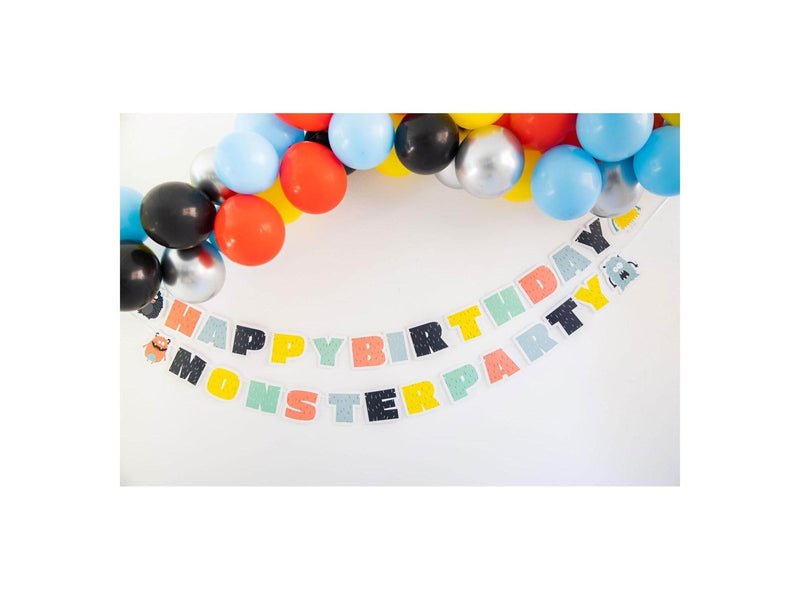 Folat BV Letter garland Monster Bash 2 pcs.