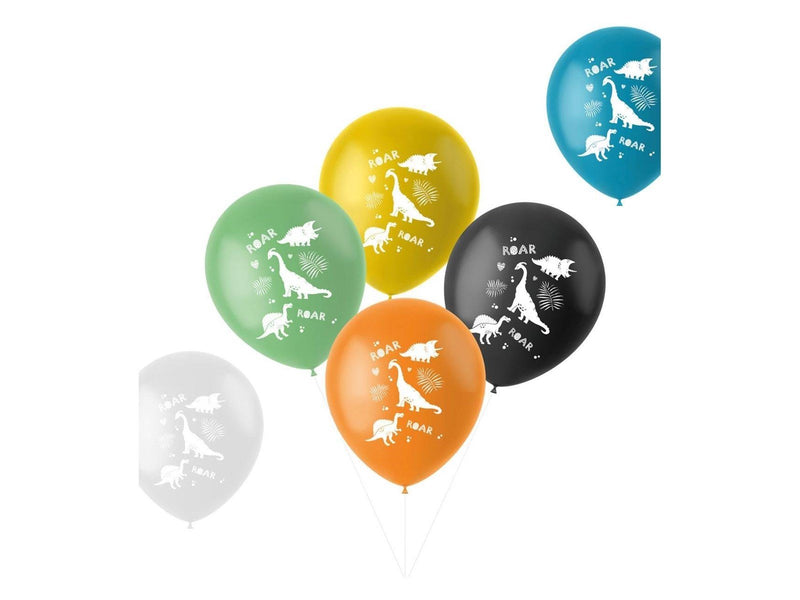 Folat BV Latex Balloons Dinosaur 33 cm 6 pcs.