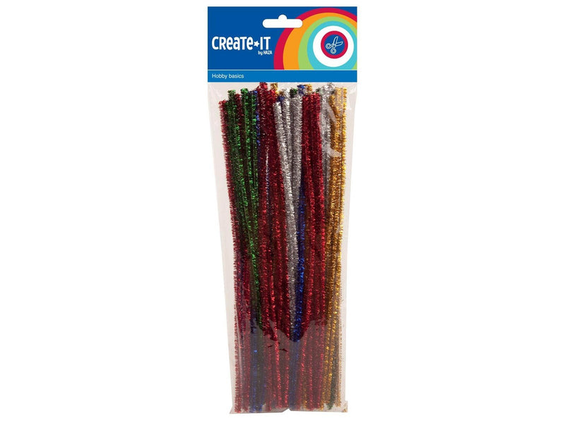 Haza Witbaard Chenille Glitter 50pcs.