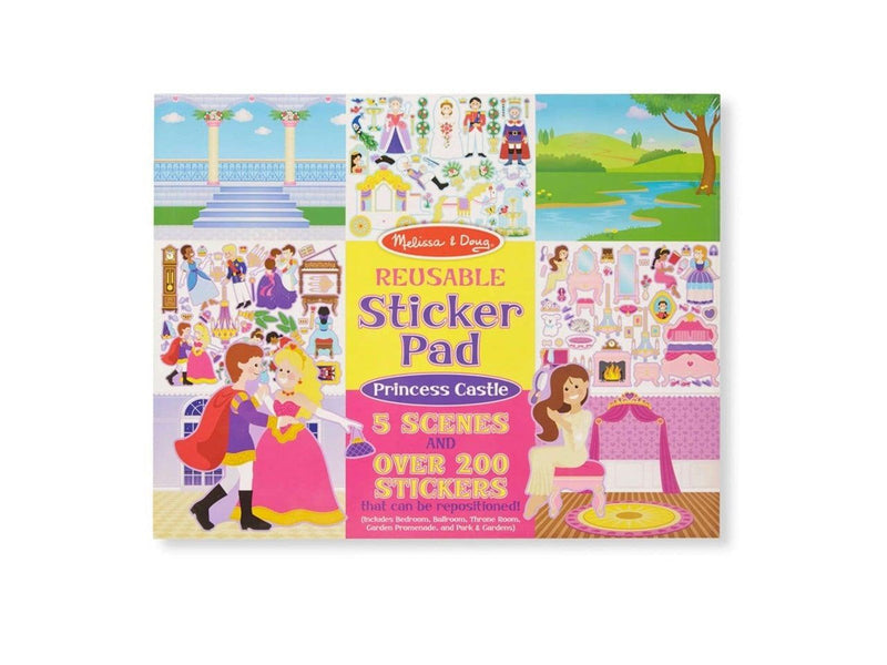 Melissa & Doug - Reusable sticker pad - Princess Castle