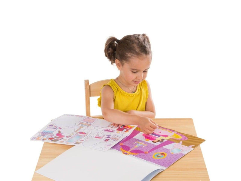 Melissa & Doug - Reusable sticker pad - Princess Castle