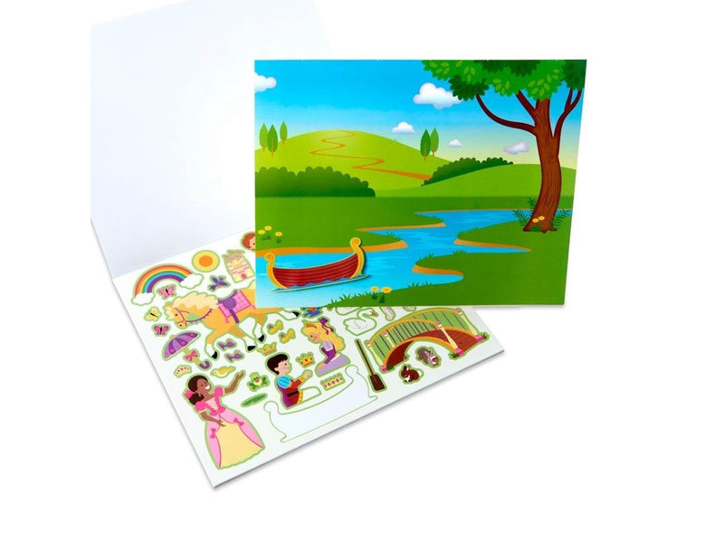 Melissa & Doug - Reusable sticker pad - Princess Castle
