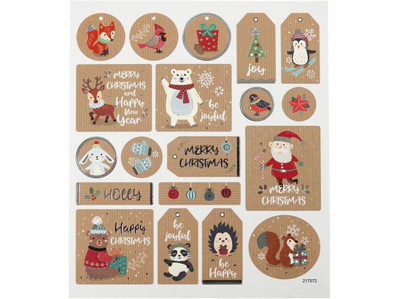 Creativ Company Stickers Christmas 1 Sheet