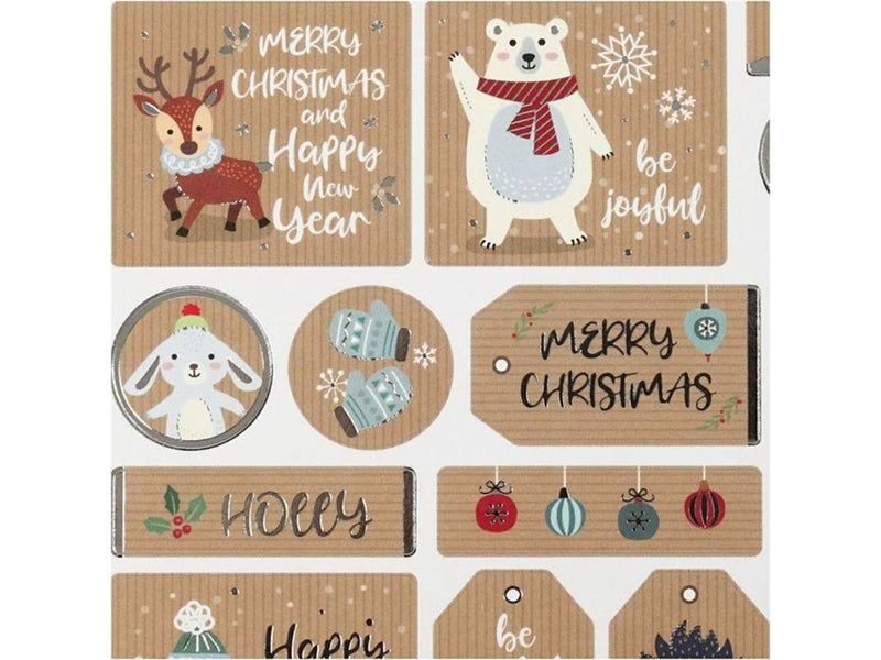 Creativ Company Stickers Christmas 1 Sheet
