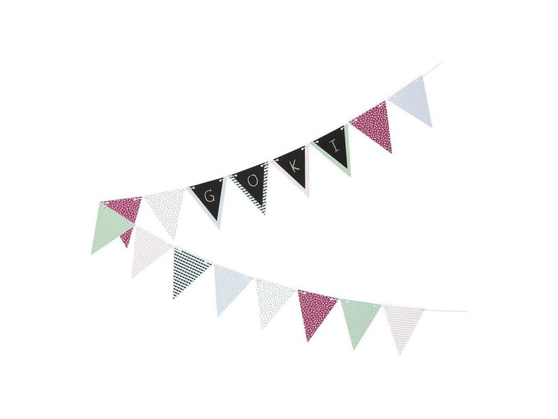 Goki Cardboard Chalk Bunting 5m