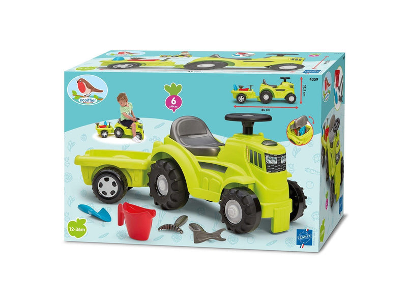 Ecoiffier Tractor with trailer