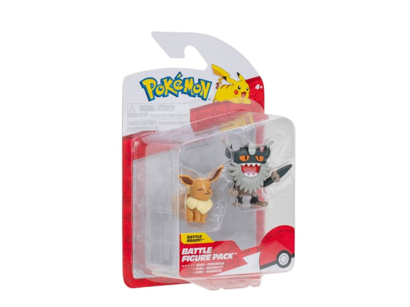 Pokemon Battle Figure Perrserker and Eevee