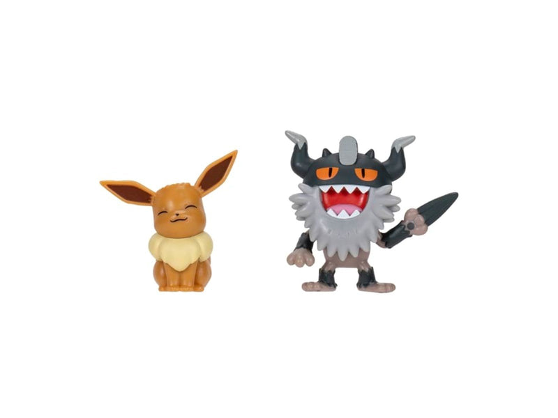 Pokemon Battle Figure Perrserker and Eevee