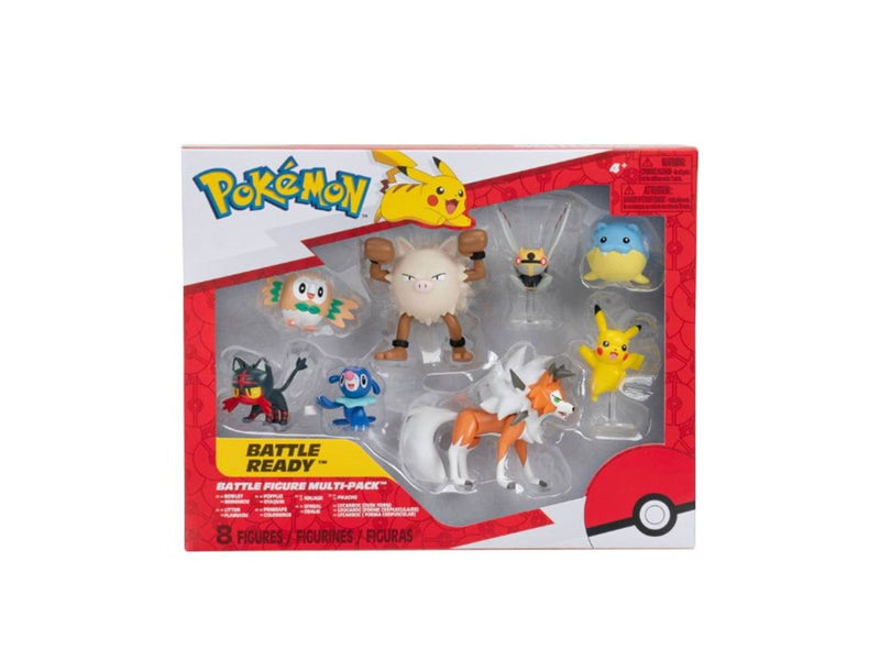 Pokemon Battle Figure Multi-pack - 8 pcs