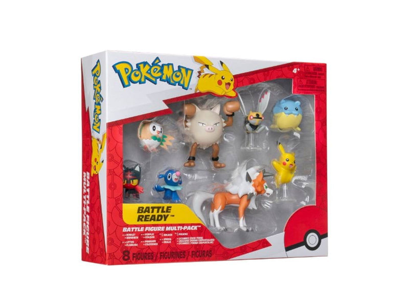 Pokemon Battle Figure Multi-pack - 8 pcs