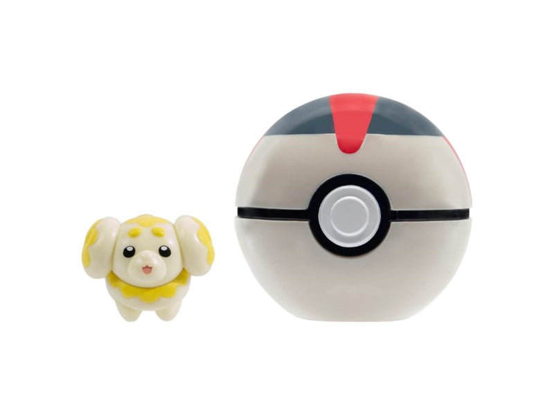 Pokemon Clip N Go Fidough and timer ball