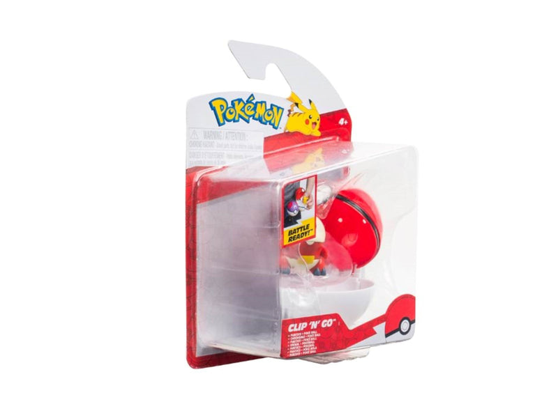 Pokemon Clip N Go Fuecoco and poke ball
