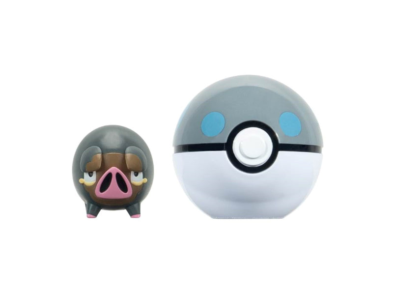 Pokemon Clip N Go Lechon with heavy ball