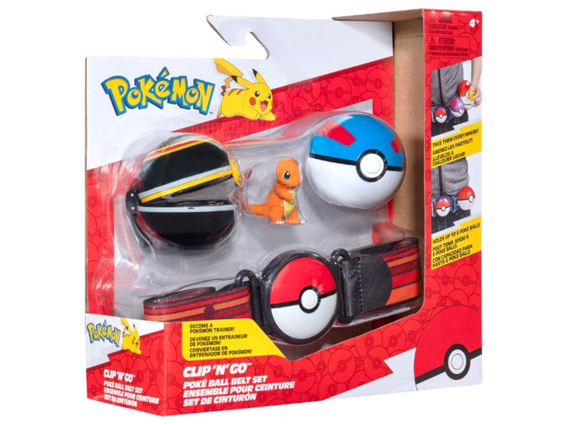 Pokemon CLIP N GO BELT SET CHARMANDER