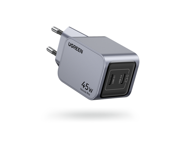 UGREEN Nexode Pro 45w Dual Usb-C Gan Fast Charger - Black