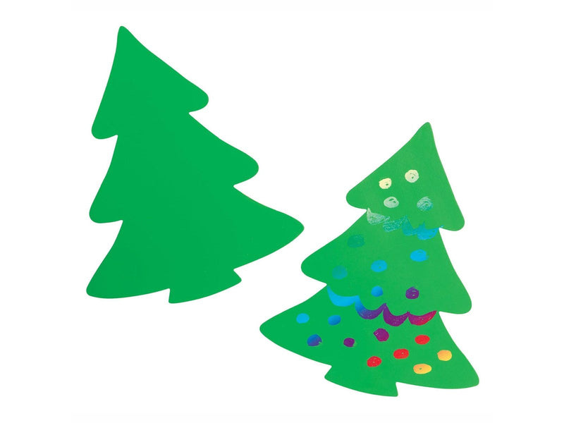 Colorations - Scratch Card Christmas Tree Set of 36