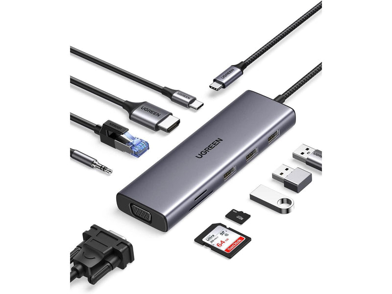 UGREEN 10 in 1 USB C hub