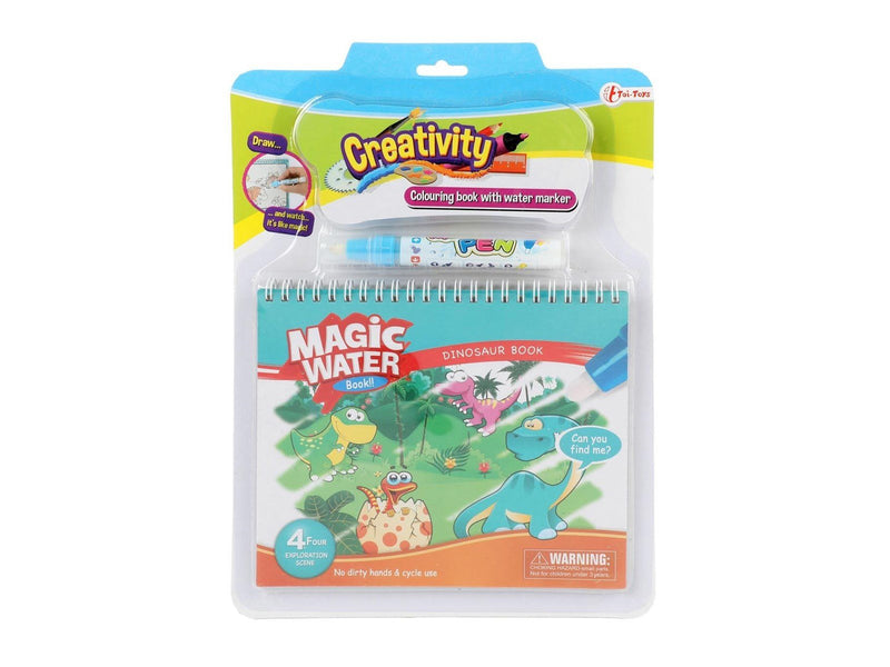 Toi-Toys Creativity Coloring with Water Dino with Marker