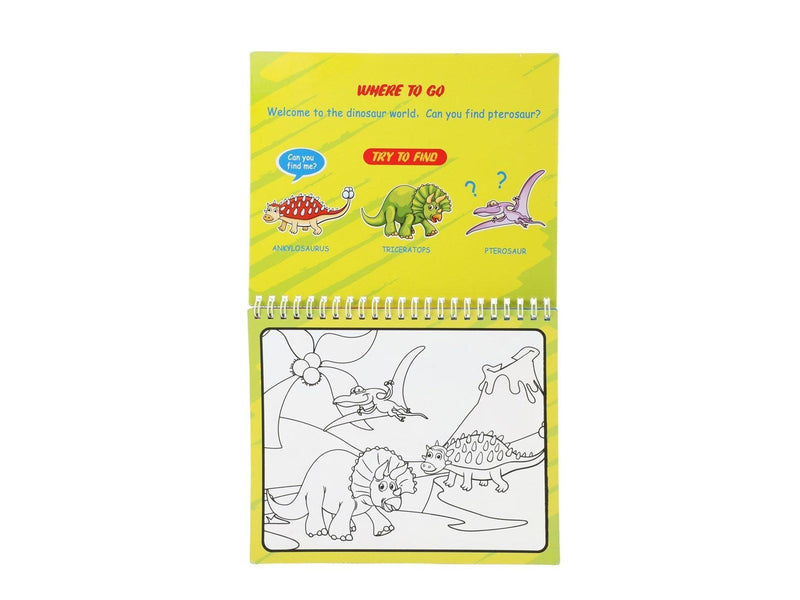 Toi-Toys Creativity Coloring with Water Dino with Marker