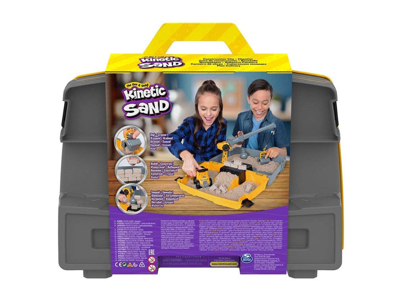 Kinetic Sand Construction Folding Sandbox
