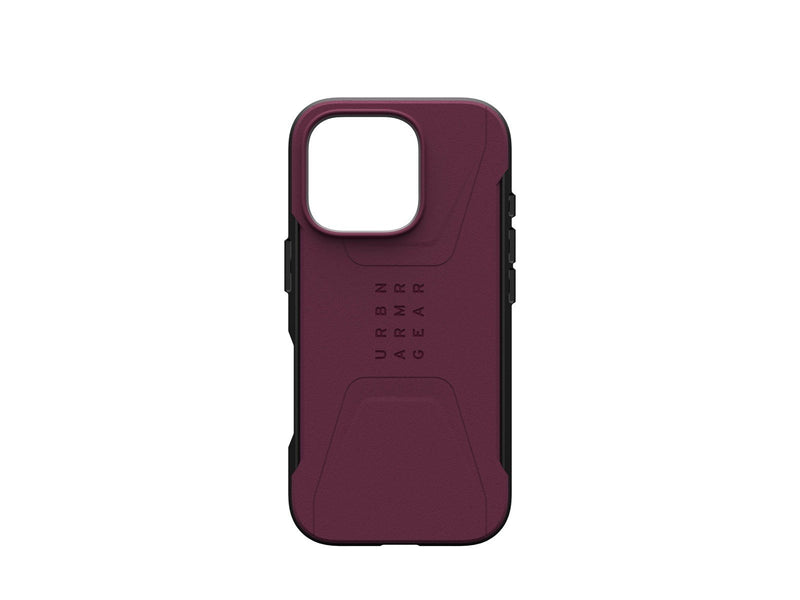 UAG Civilian MagSafe - Bordeaux - iPhone 16 Pro