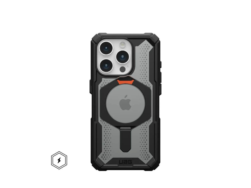 UAG Plasma XTE for iPhone 15 Pro - Black / Orange