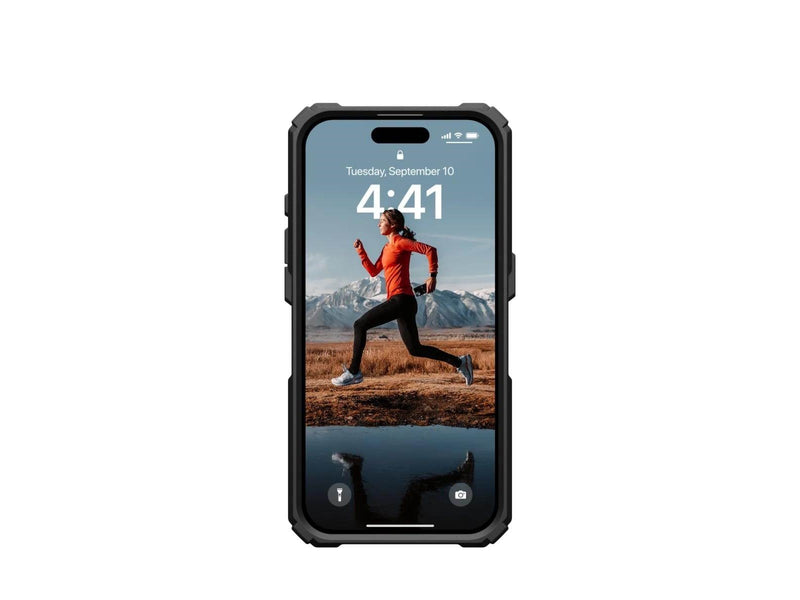 UAG Plasma XTE for iPhone 15 Pro - Black / Orange