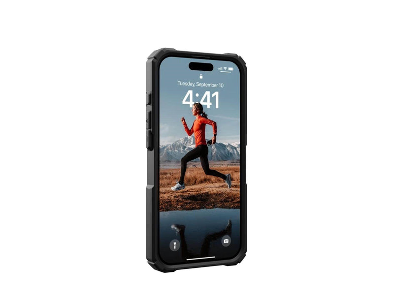 UAG Plasma XTE for iPhone 15 Pro - Black / Orange