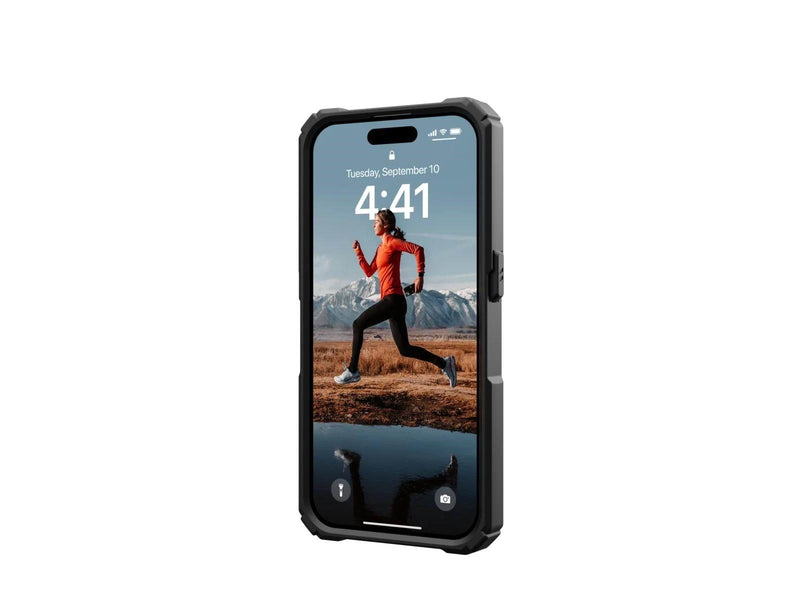 UAG Plasma XTE for iPhone 15 Pro - Black / Orange