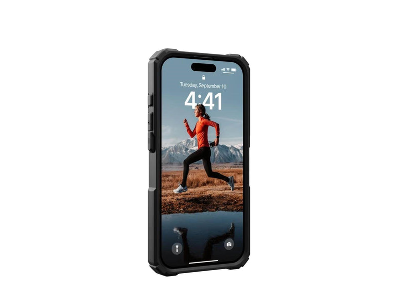 UAG Plasma XTE for iPhone 15 Pro - Black / Orange