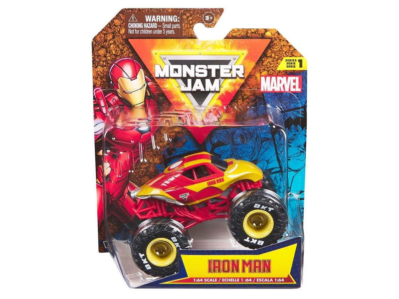 Monster Jam 1:64 Marvel Single Pack - Iron Man