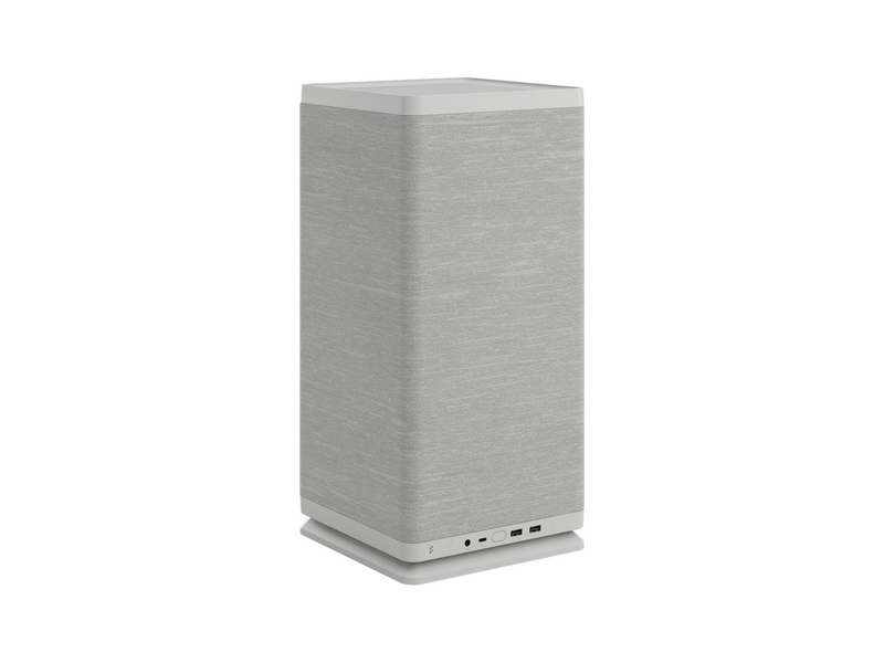 Fractal Design Mood Light Gray - Gehäuse - Minitower - Grau