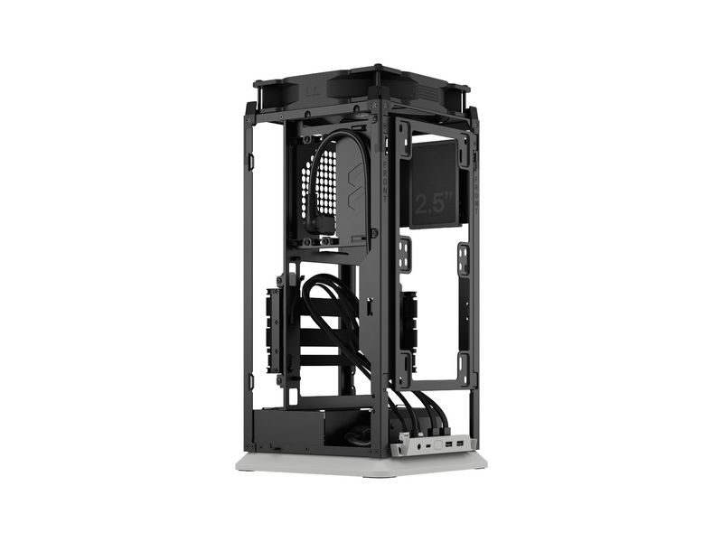 Fractal Design Mood Light Gray - Gehäuse - Minitower - Grau