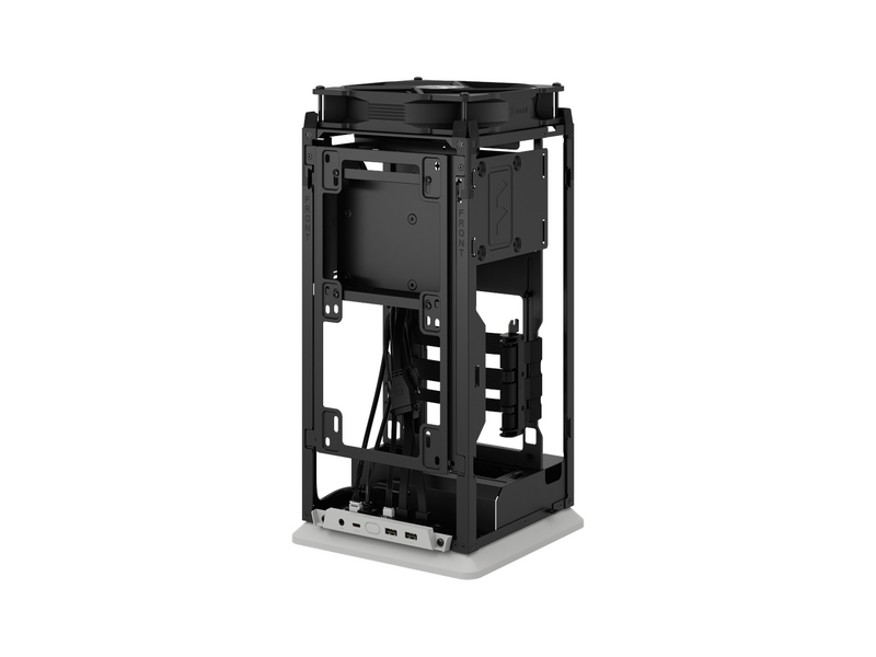 Fractal Design Mood Light Gray - Gehäuse - Minitower - Grau