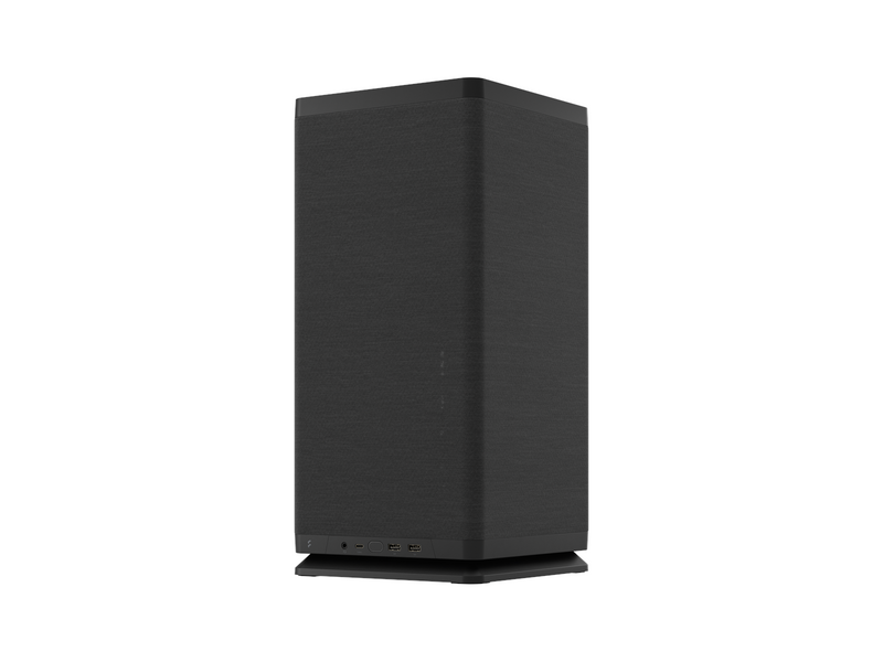 Fractal Design Mood Black - Gehäuse - Minitower - Schwarz