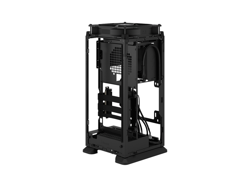 Fractal Design Mood Black - Gehäuse - Minitower - Schwarz