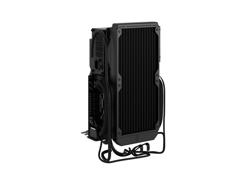 Fractal Design Mood Black - Gehäuse - Minitower - Schwarz