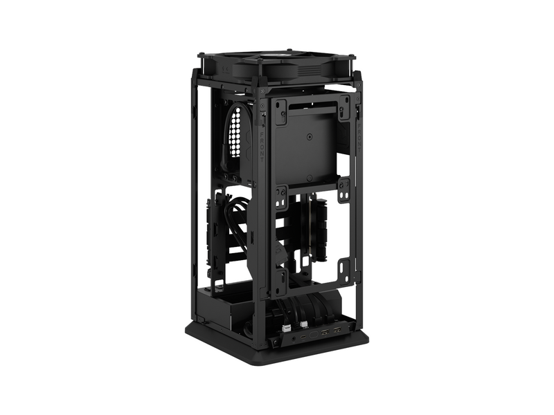 Fractal Design Mood Black - Gehäuse - Minitower - Schwarz