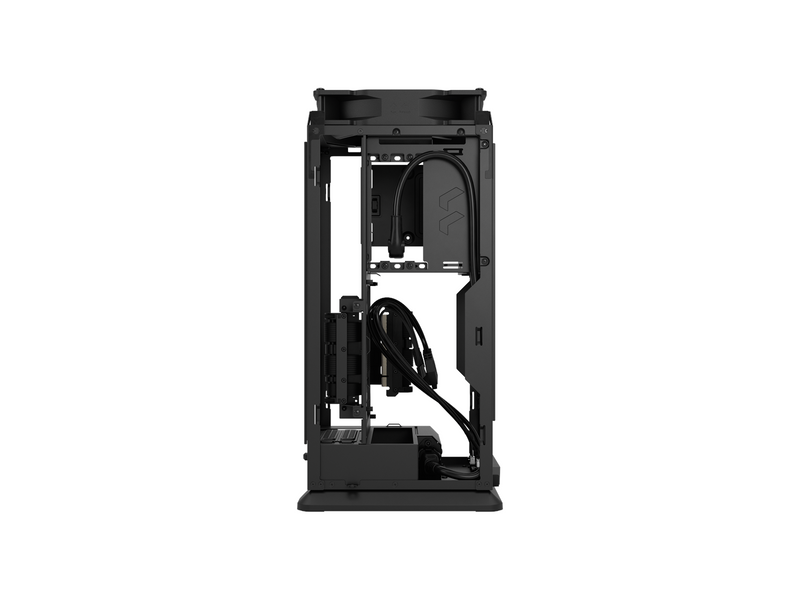Fractal Design Mood Black - Gehäuse - Minitower - Schwarz