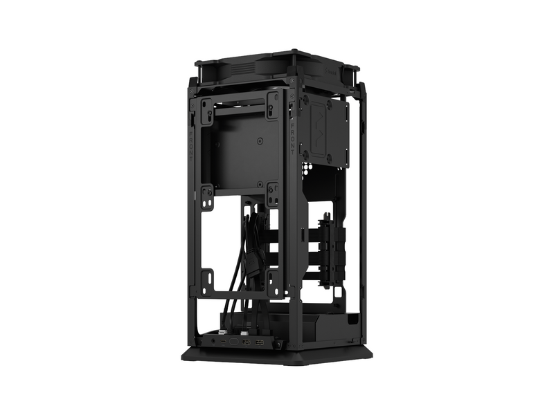 Fractal Design Mood Black - Gehäuse - Minitower - Schwarz