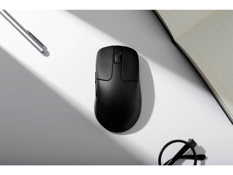 Keychron M2 4K Hz Ultralight 53g Wireless Mouse - Black - Gaming Maus (Schwarz)